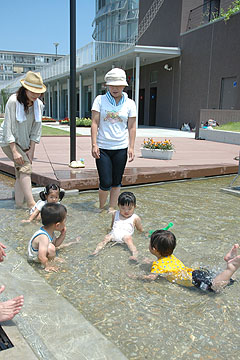 「市民防災公園の水辺」の画像