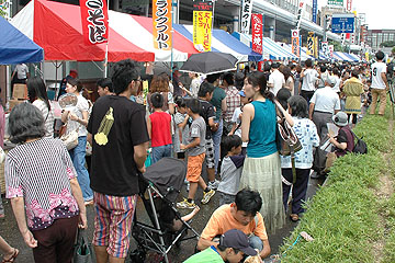 「ご当地名物販売やＰＲコーナー」の画像