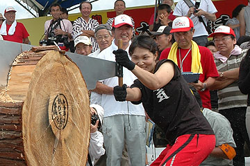 「女性の参加者も負けません！」の画像