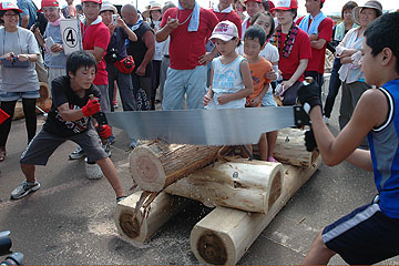 「２人で息を合わせる小学生部門」の画像