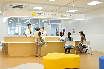 「４階のサービスカウンター」の画像