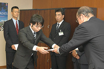 「新潟市と新発田市から力強い応援」の画像