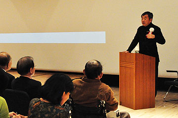 「設計者の隈研吾さんによる講演会」の画像