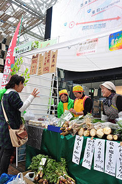 「各地域から山菜採り名人が集結」の画像