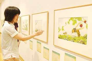 「「プチファーブル　熊田千佳慕の世界展」」の画像