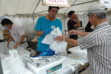 「取れたて新鮮の生さんま」の画像