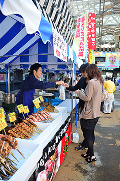 「寺泊の浜焼き」の画像