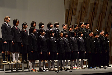 「山古志中学校は震災からの復興の思いを歌う」の画像
