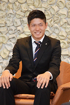 「期待の新人、川口選手は長岡出身です」の画像