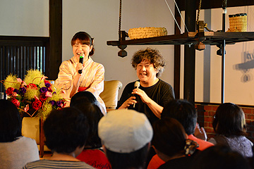 「山崎さんは熱い思いを語られました」の画像