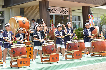 「城山鼓友会の生演奏」の画像