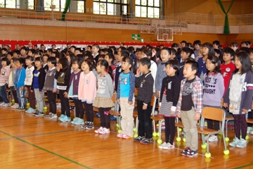 「力を合わせて環境保全に取り組んでいる越路地域」の画像