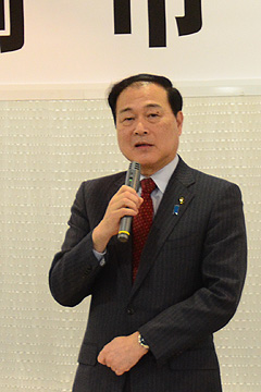 「「計画の策定でまずは安心を」と森市長」の画像