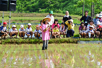 「山古志との絆を語ってくれました」の画像
