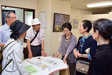 「空襲体験を仲間に」の画像