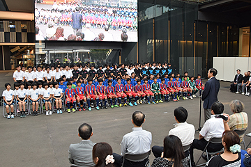 「全国大会に出場する選手たちの激励会を開催」の画像