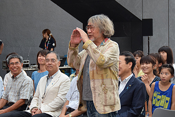 「映画作家・大林宣彦さんも応援に」の画像