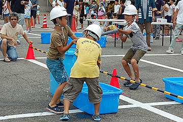 「名物イベント「えちご川口水合戦」」の画像