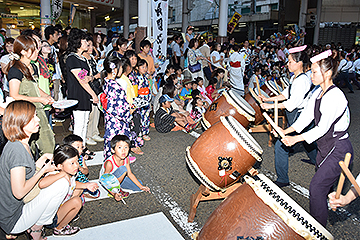 「大迫力の悠久太鼓」の画像