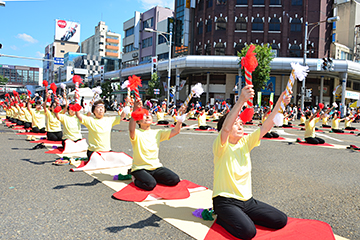 「なかのしま銭太鼓愛好会みなさん」の画像