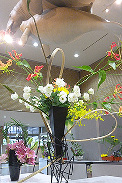 「さいわいプラザを華やかに彩っています。」の画像