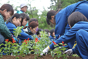「中学校以上の部、山本中学校」の画像