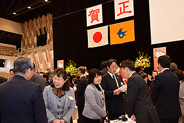 「恒例の新年賀詞交換会をアオーレ長岡で開催しました」の画像