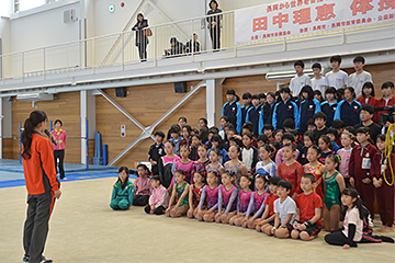 「最後は激励のメッセージ」の画像