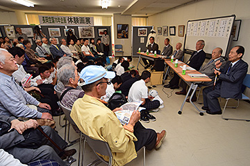 「「長岡空襲の体験を聞く会」を開催」の画像