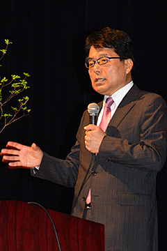 「前岩手県知事の増田寛也さんが登場」の画像