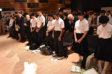 「「長岡空襲殉難者追慕の集い」を開催」の画像