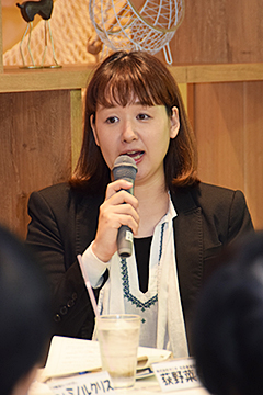 「管理栄養士の荻野菜々子さん」の画像
