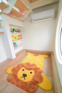 「かわいい絵本コーナーもあります」の画像