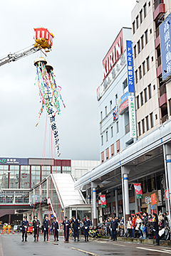 「新春恒例の消防出初式」の画像