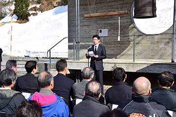 「山古志住民会議代表の樺澤和幸さん」の画像