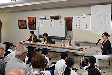 「「長岡空襲の体験を聞く会」を開催」の画像