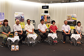 「アオーレ長岡で激励会を行いました」の画像