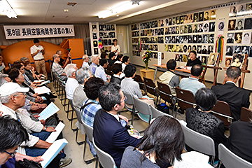 「長岡空襲殉難者追慕の集いを開催」の画像