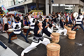 「大迫力の悠久太鼓」の画像