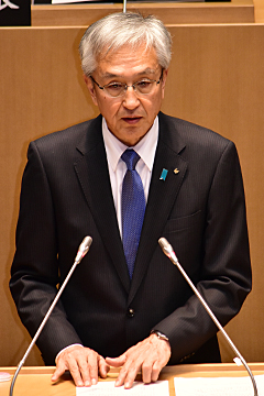 「磯田市長の所信表明」の画像