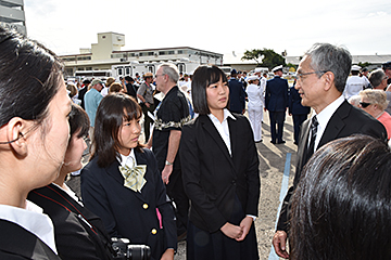 「学生の感想を聴き、想いを共有した磯田市長」の画像