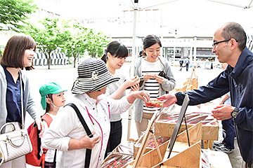 「「ばくばくマルシェ」をアオーレ長岡ナカドマで開催」の画像