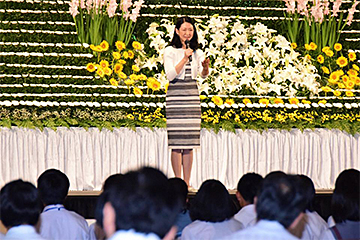 「紺野美沙子さんによる記念講演」の画像