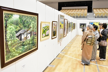 「長岡市美術展覧会が開催」の画像