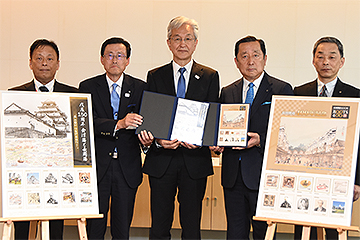 「磯田市長は「長岡の大きなPRにもつながります」と感謝を述べました」の画像