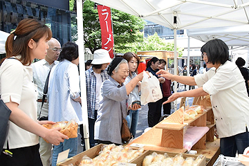 「長岡産食材を使用したパン」の画像