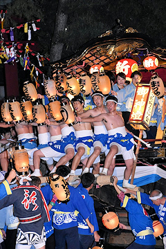 「与板十五夜まつり」の画像