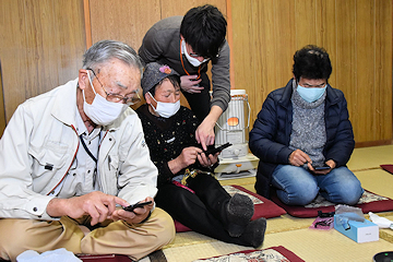 「小国地域の高齢者8人が対象」の画像