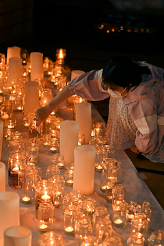 「長岡造形大学の学生が会場の装飾などに協力」の画像1