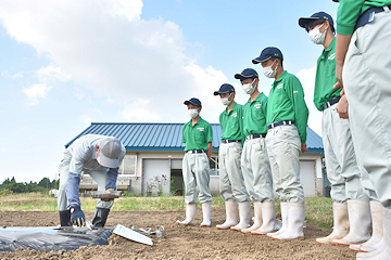 「長岡農業高校の生徒が協力」の画像1